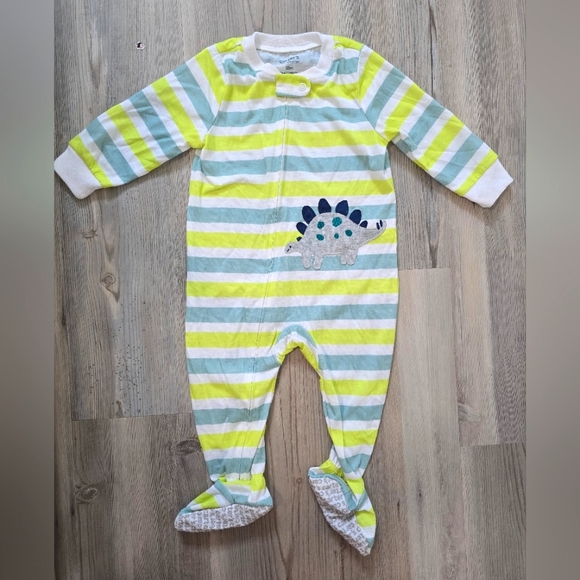 Carters's Kids Footie Pajama Size 12m - Picture 1 of 3